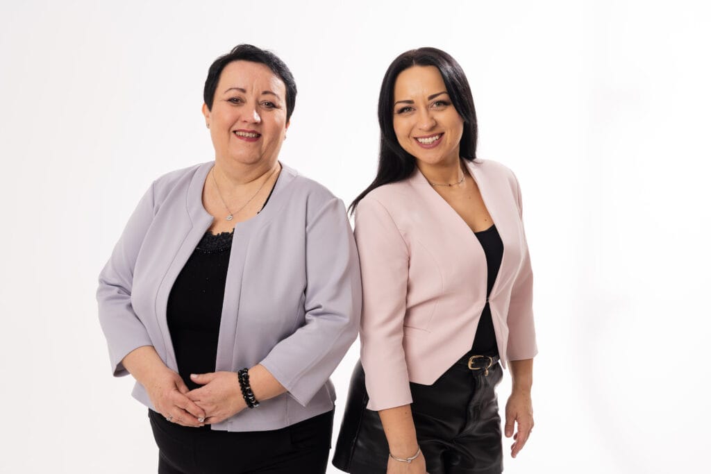 Instruktorki kursu - Katarzyna i Aneta.