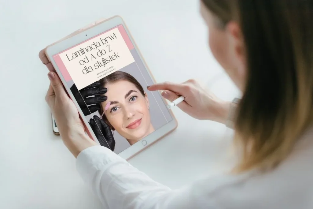 E-book Laminacja Brwi od A do Z dla stylistek – poradnik online Styl Studio