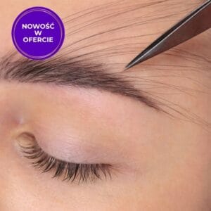 Kurs online zagęszczania brwi metodą włosową - nowość w ofercie szkoleniowej.