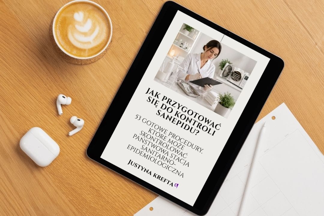 Kontrola sanepidu w salonie kosmetycznym - e-book.